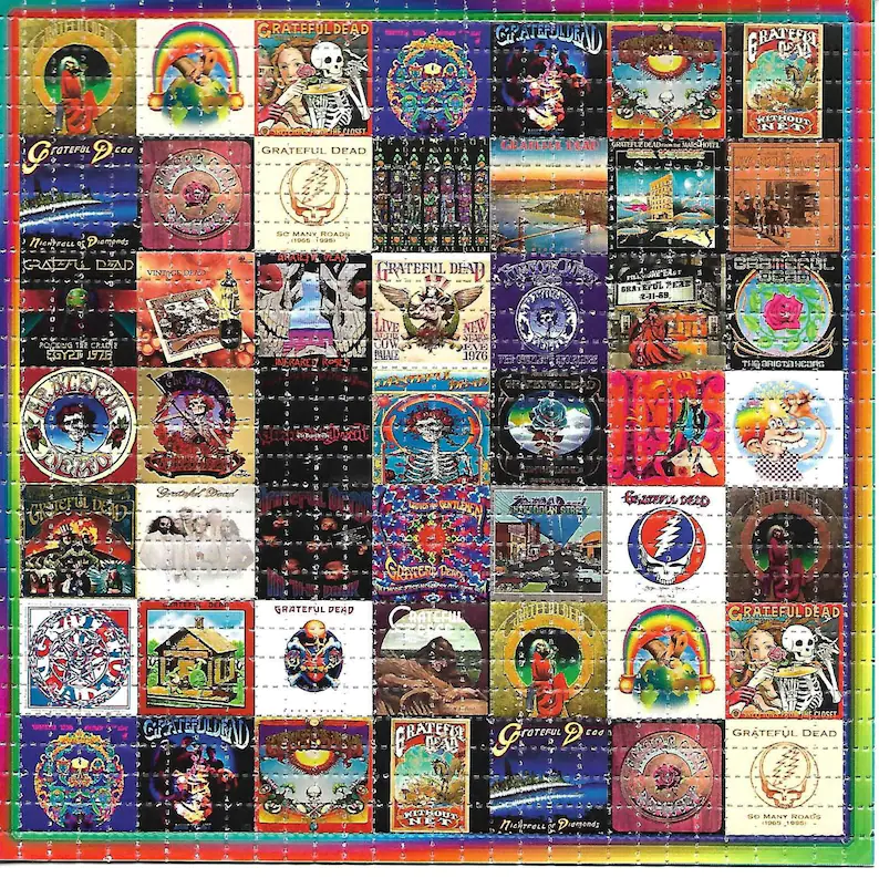 60s Album Psychedelic LSD/Acid - огляд і ціна Ink Blotter Paper