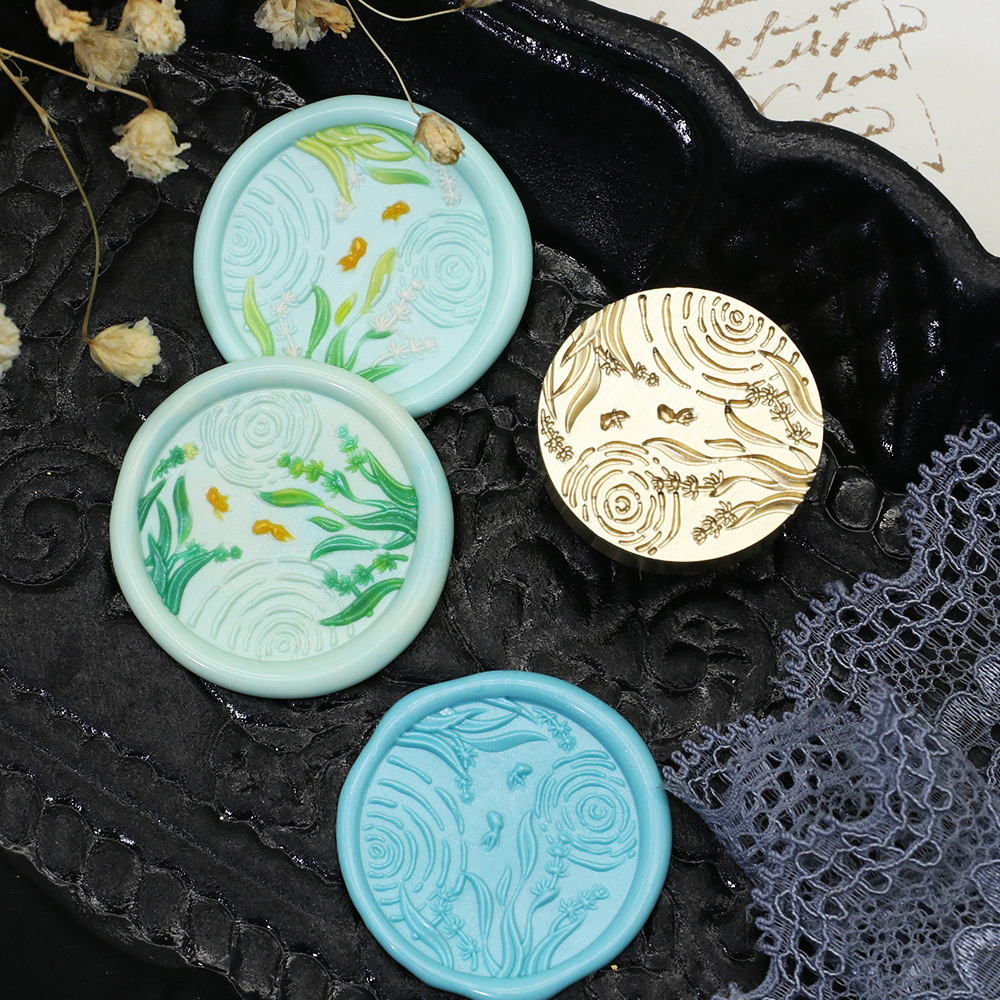 25MM Flowers Wax Seal Stamp Re - огляд і ціна Wax Seal Stamp Set