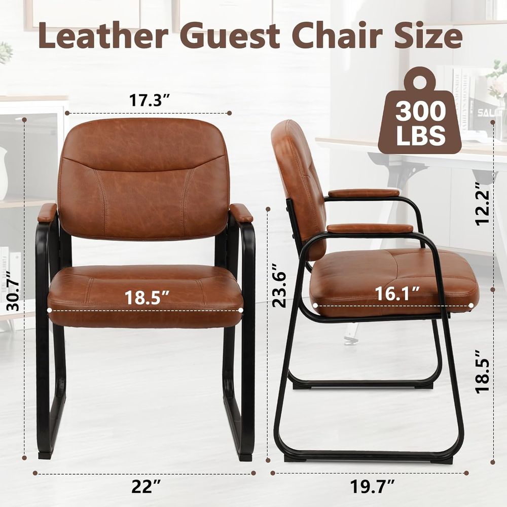 Waiting Retion Chairs No Wheel - огляд і ціна Leather Desk Pad