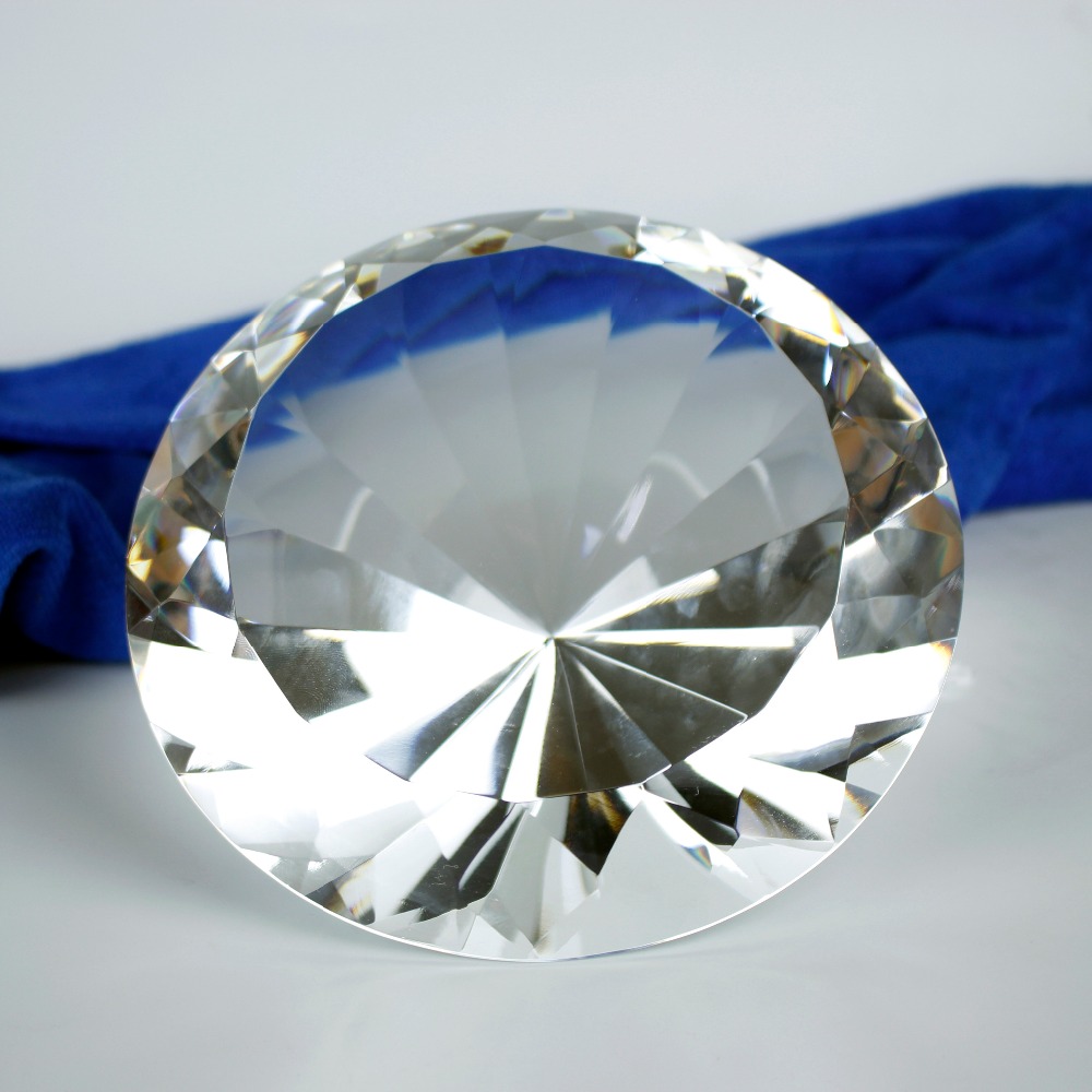 150mm Transparent Optical Crys - огляд і ціна Paper Weight Crystal