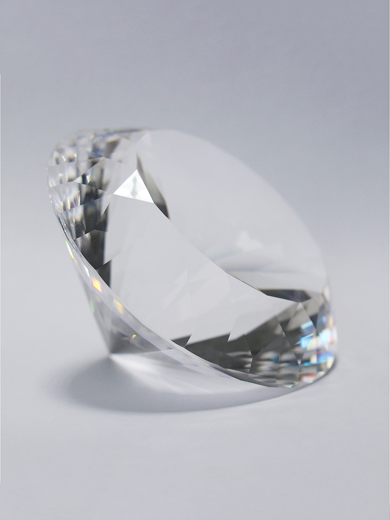 150mm Transparent Optical Crys - огляд і ціна Paper Weight Crystal