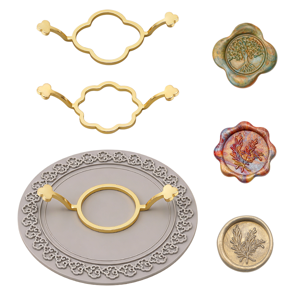 3Pcs Wax Seal Stamp Mold Set - - огляд і ціна Wax Seal Stamp Set