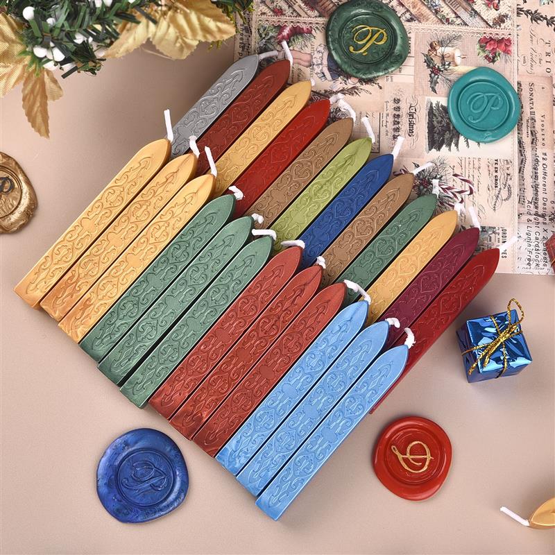 5pcs/Pack Sealing Wax Arrow Co - огляд і ціна Wax Seal Stamp Set
