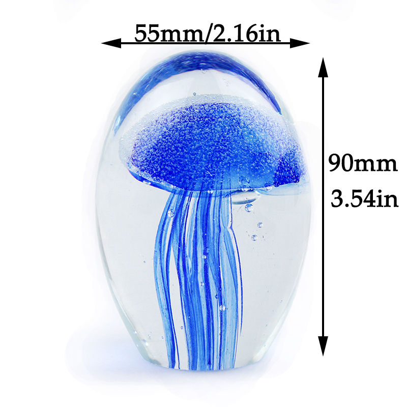 Miniature 3D Jellyfish Crystal - огляд і ціна Paper Weight Crystal