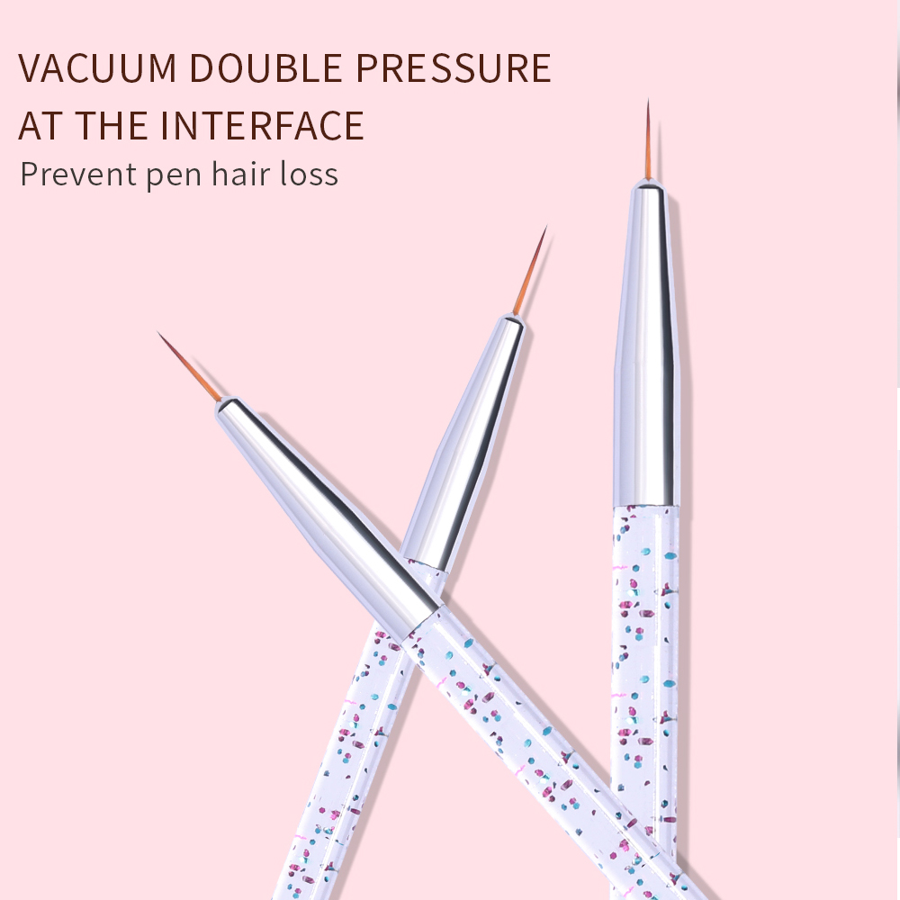 LINMANDA 3Pcs Nail Art Pen Set - огляд і ціна Correction Pen Fine