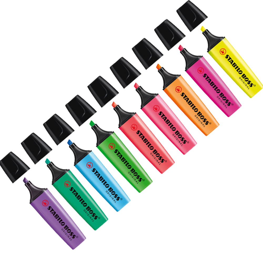 1pcs German Stabilo Highlighte - огляд і ціна Stabilo Marker Boss