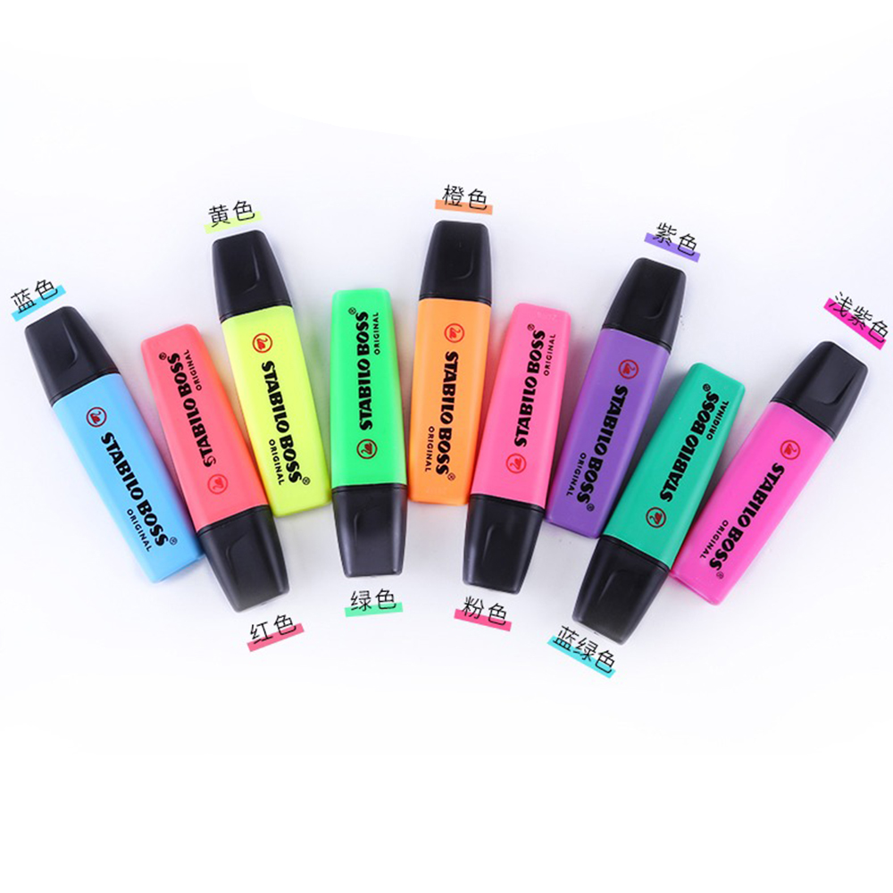 1pcs German Stabilo Highlighte - огляд і ціна Stabilo Marker Boss