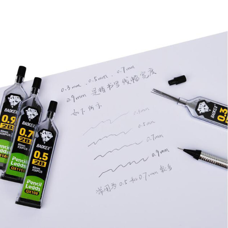 30pcs/Bottle, Automatic Pencil - огляд і ціна Mechanical Pencil 0.3