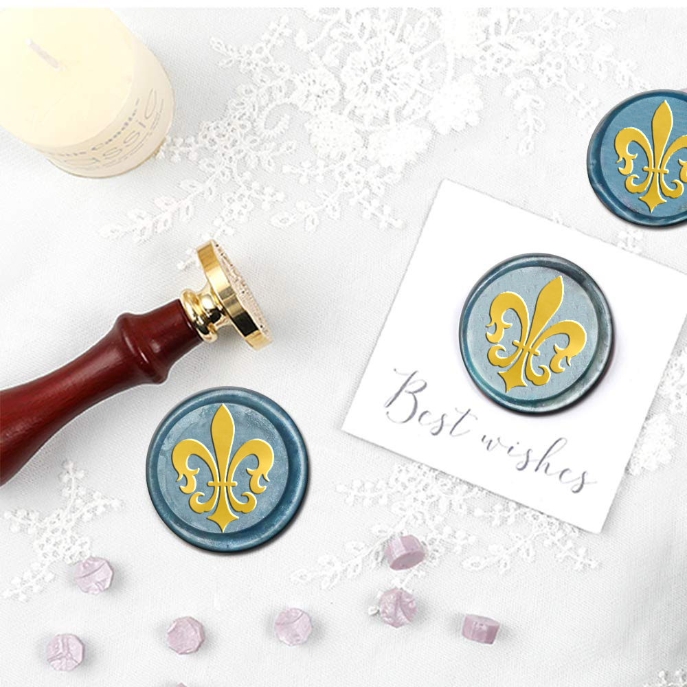 1pc Oval/Round/Square Mixed Wa - огляд і ціна Wax Seal Stamp Set