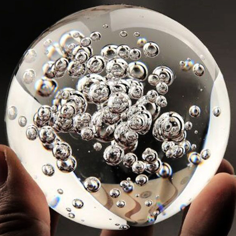 40/60/80MM Clear Bubble Crysta - огляд і ціна Paper Weight Crystal