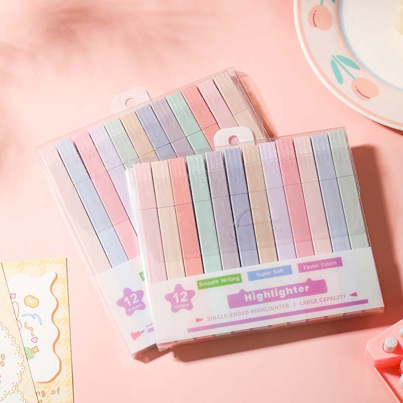 12 Pcs/Set Double Tip Highligh - огляд і ціна Stabilo Marker Boss