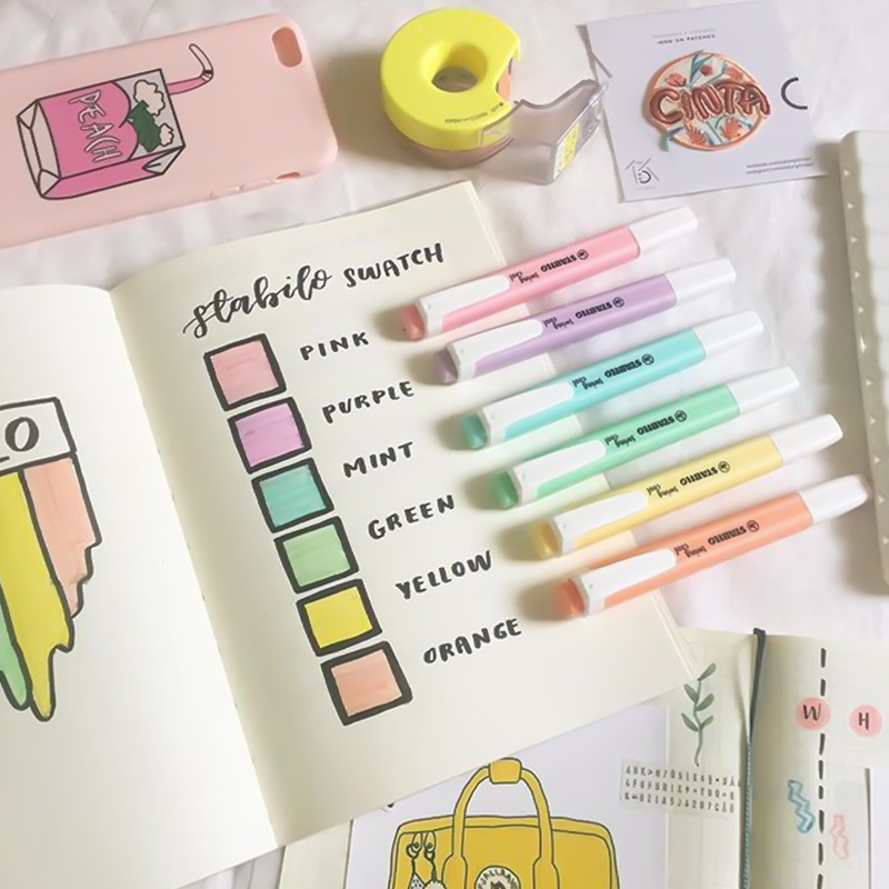 1pcs German STABILO highlighte - огляд і ціна Stabilo Marker Boss