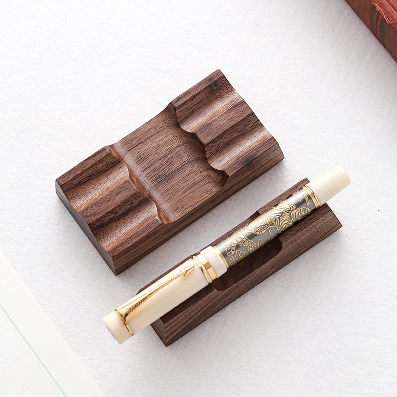 Walnut Wood Pen Holder Stand f - огляд і ціна Pen Rest Single