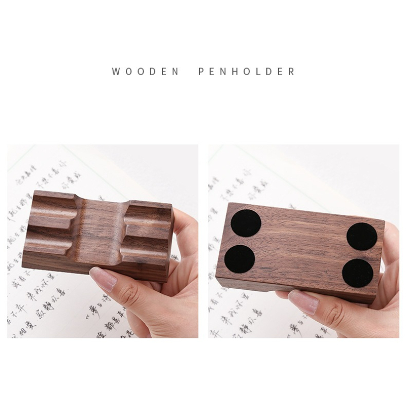 Walnut Wood Pen Holder Stand f - огляд і ціна Pen Rest Single