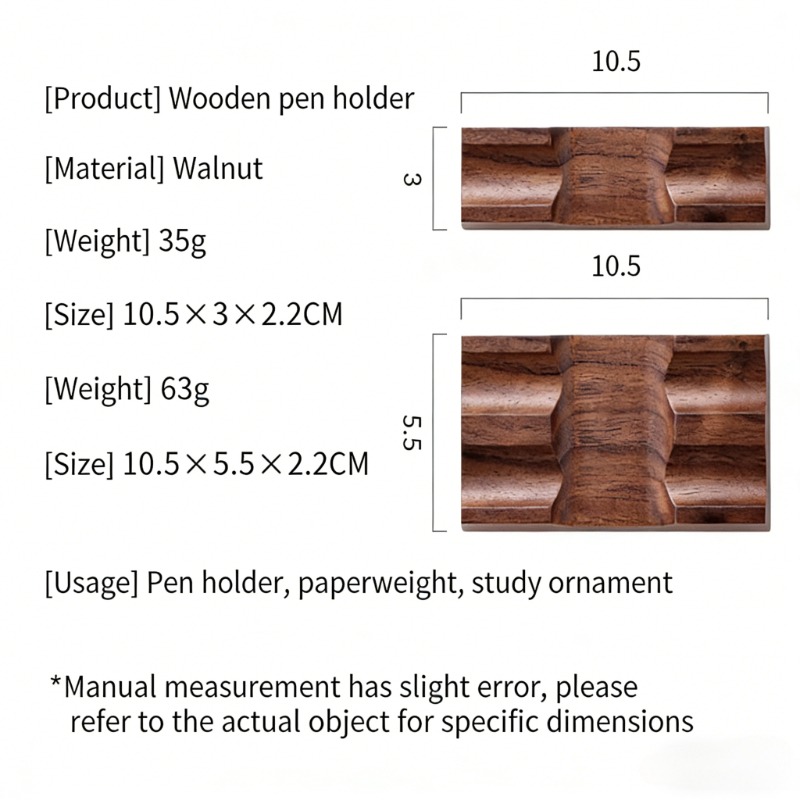 Walnut Wood Pen Holder Stand f - огляд і ціна Pen Rest Single