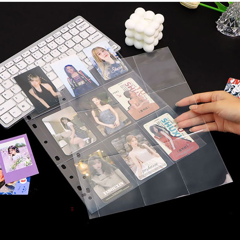 10Pcs A4 Kpop Binder Sheets Mu - огляд і ціна Card Index Box