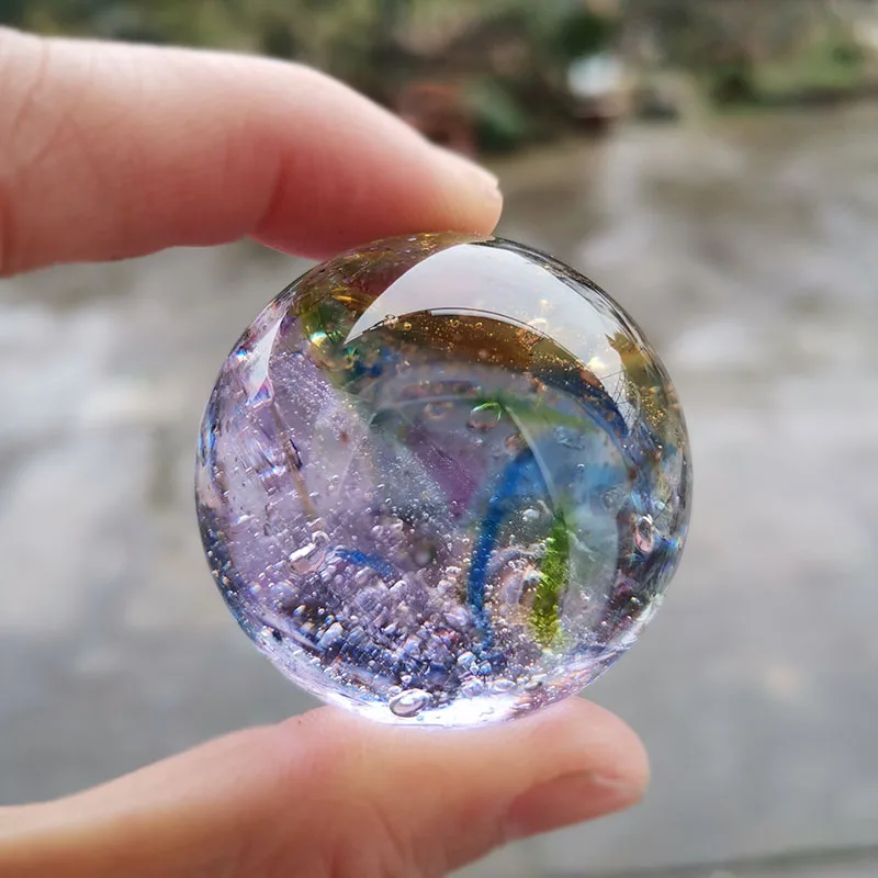 40mm Glazed Beads Ball Crystal - огляд і ціна Paper Weight Crystal