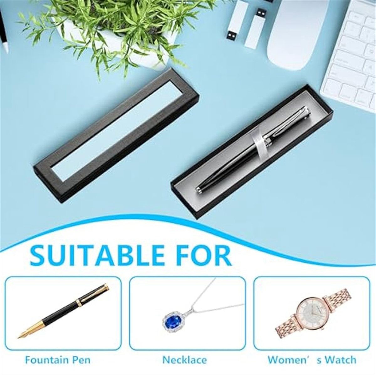 REST 10Pcs Empty Pen Gift Box  - огляд і ціна Pen Rest Single