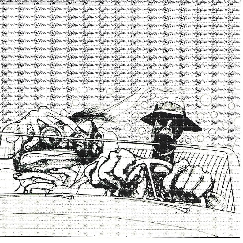 Hunter In Vegas Psychedelic LS - огляд і ціна Ink Blotter Paper