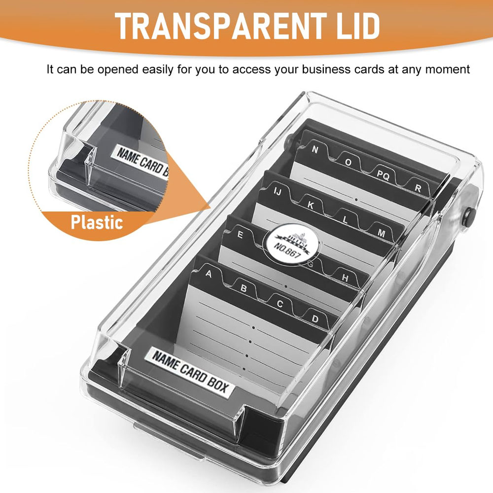 Desktop Business Card Box, Lar - огляд і ціна Card Index Box
