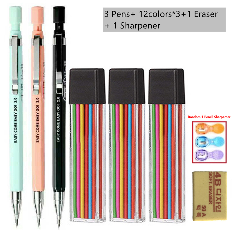 2.0mm Mechanical Pencil Set Wi - огляд і ціна Staedtler Pencil Lumocolor