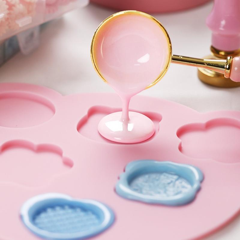 Wax Seal Stamp Silicone Mold P - огляд і ціна Wax Seal Stamp Set