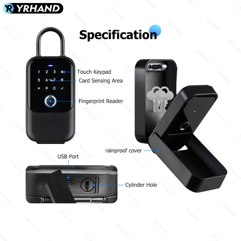 TTlock Smartkey Lock Box Home  - огляд і ціна Card Index Box