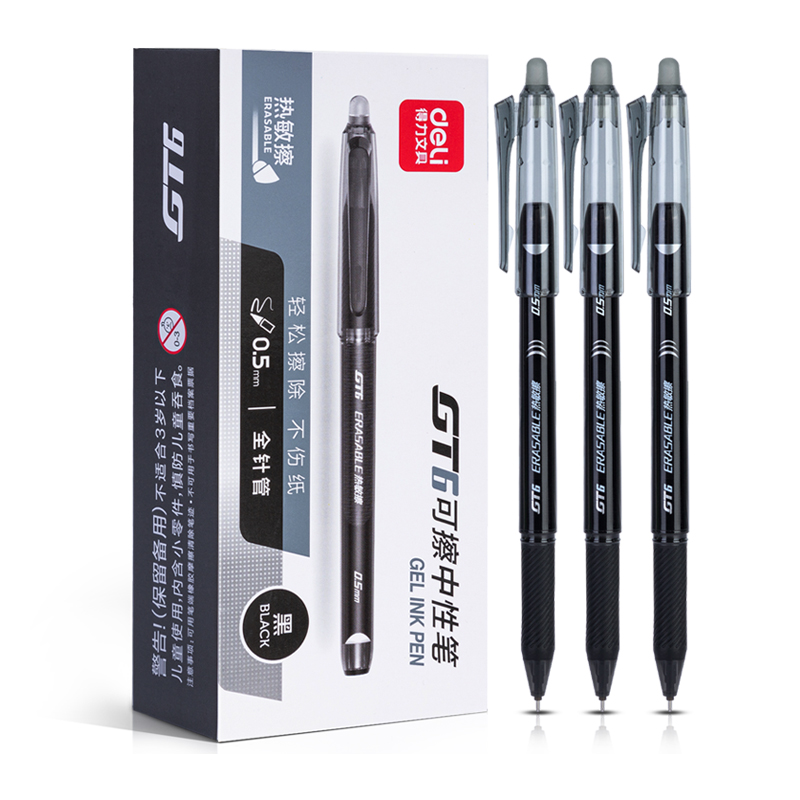 Deli Erasable Gel Pen 0.5mm Po - огляд і ціна Pentel Pen Energel