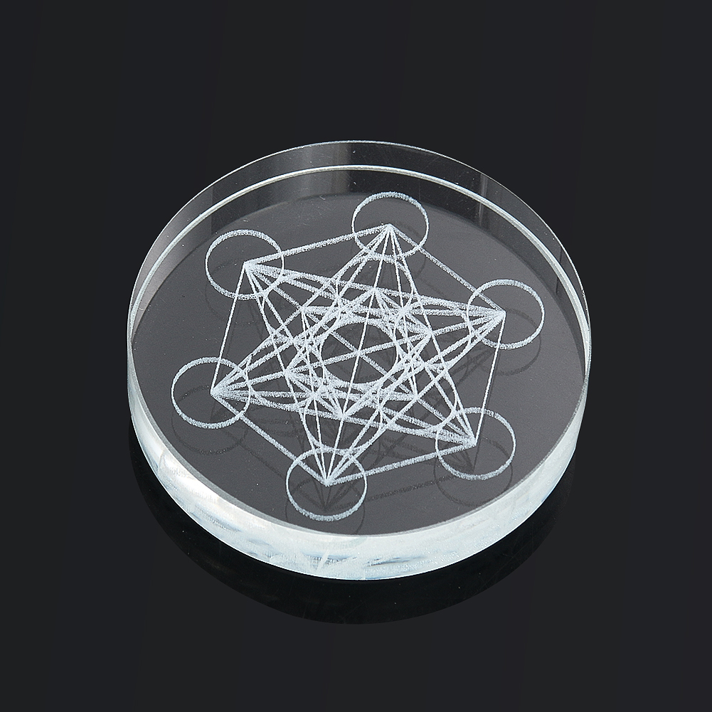 Metatron Cube Crystal Display  - огляд і ціна Paper Weight Crystal