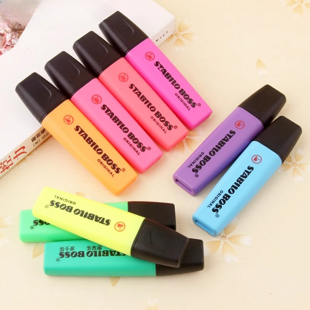1pcs German Stabilo Highlighte - огляд і ціна Stabilo Marker Boss