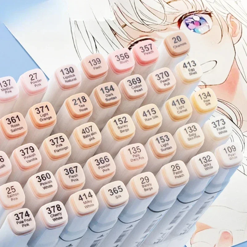 6/12/24/30 Colors Skin Tone Du - огляд і ціна Copic Marker Sketch