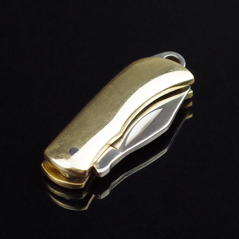 Brass Pocket Folding Knife Por - огляд і ціна Letter Opener Brass