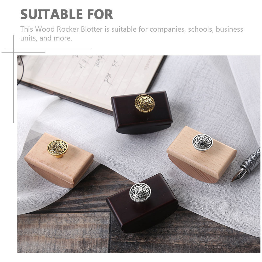 2Pcs Wooden Rocker Blotter Ink - огляд і ціна Ink Blotter Paper