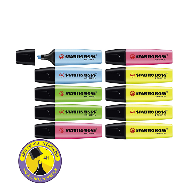 STABILO Highlighter BOSS ORIGI - огляд і ціна Stabilo Marker Boss