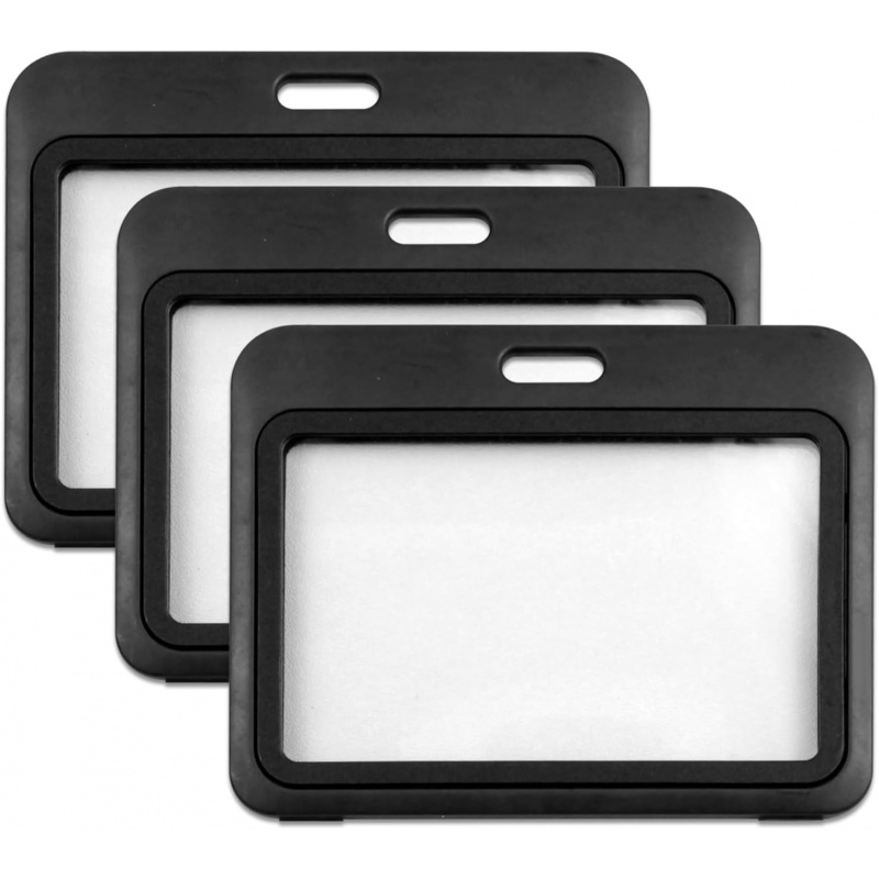 3-Pack Horizontal Hard Plastic - огляд і ціна Index Card Holder