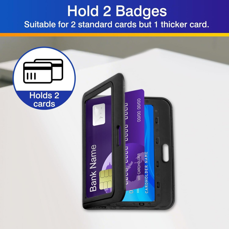 3-Pack Horizontal Hard Plastic - огляд і ціна Index Card Holder