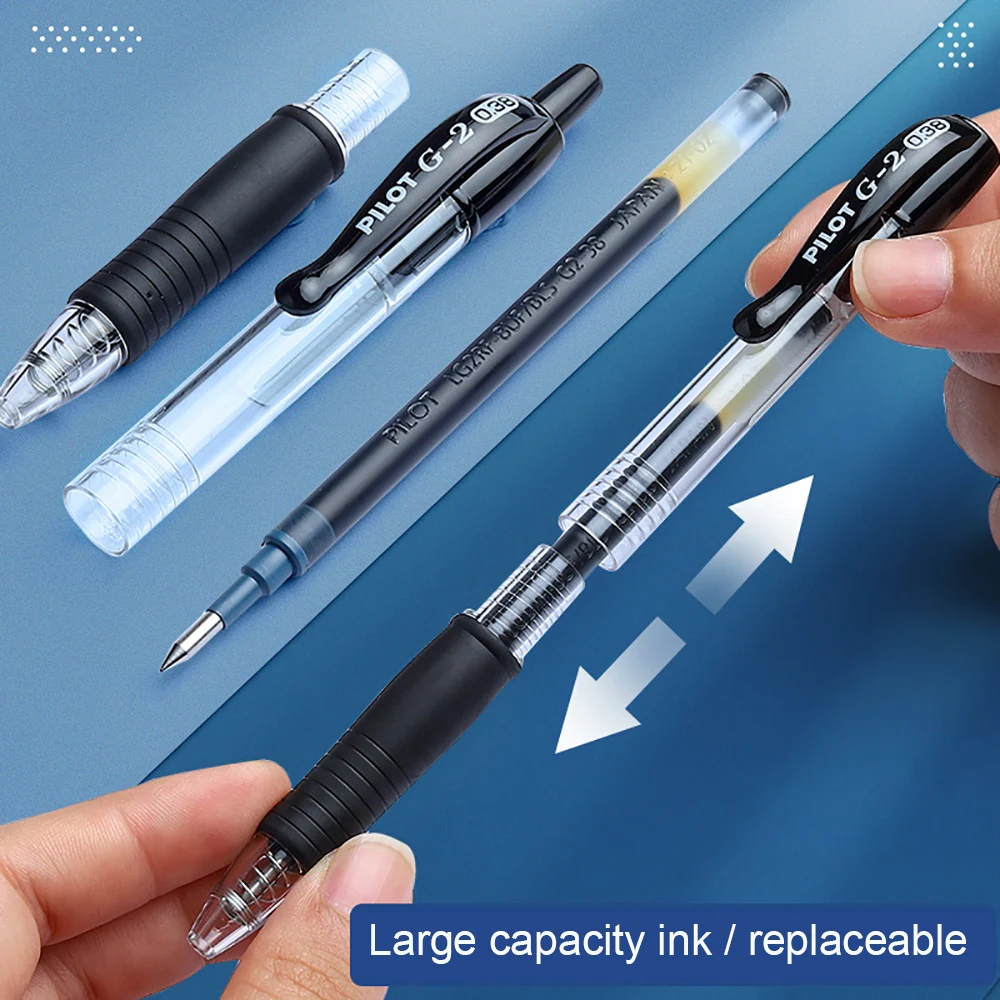 3 Pcs Japan Pilot Push-Type Ge - огляд і ціна Pilot Pen G2
