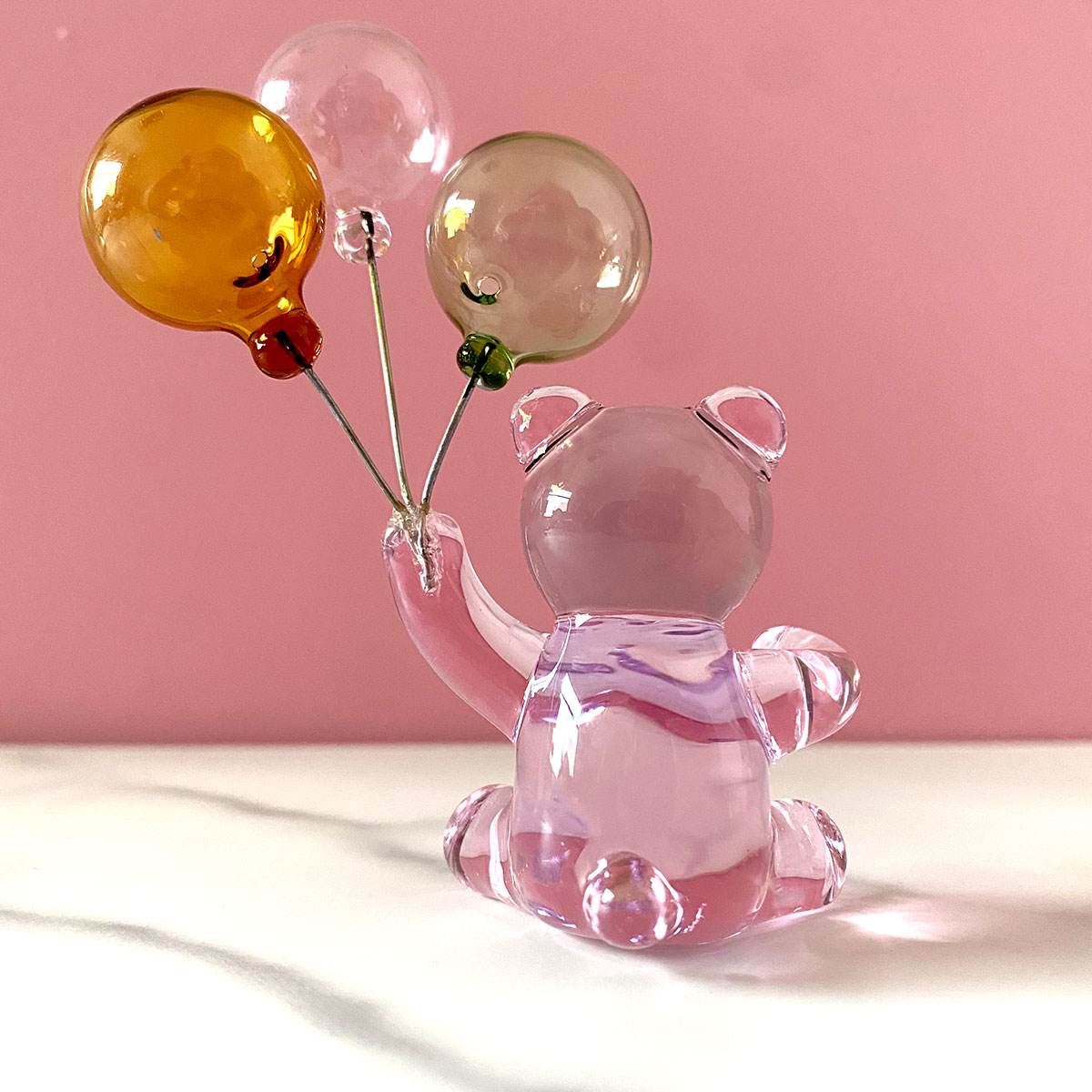 Crystal Bear Figurine with Thr - огляд і ціна Paper Weight Crystal