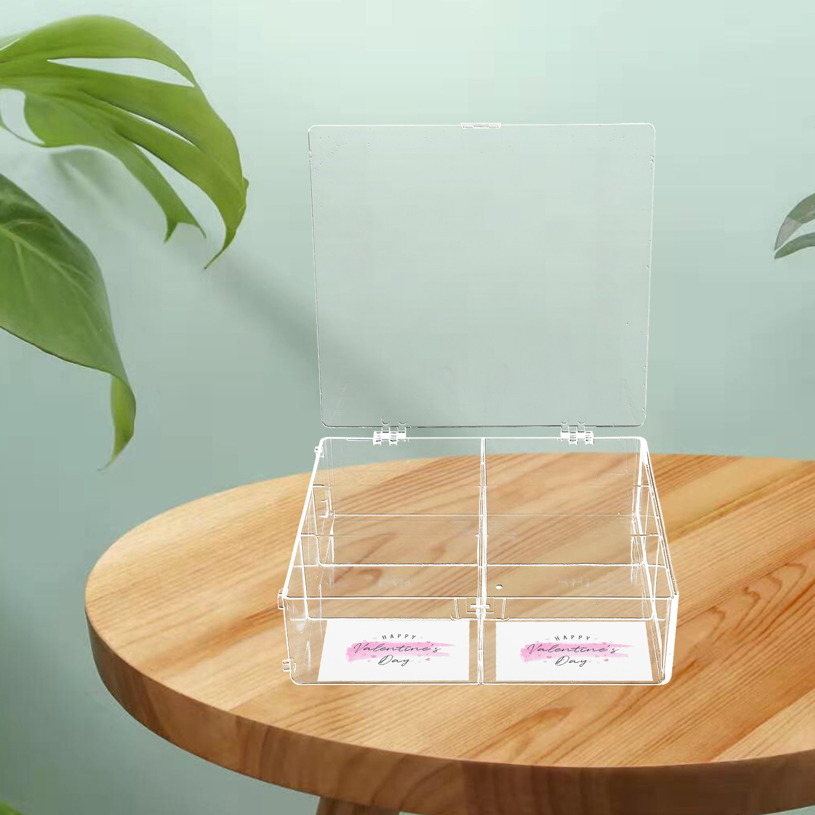 Clear Multipurpose Plastic Sto - огляд і ціна Card Index Box