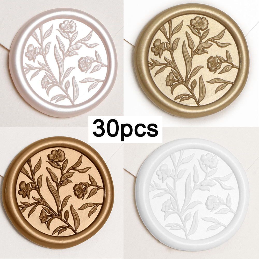 Wax Seal Stickers - 3D Floral  - огляд і ціна Wax Seal Stamp Set