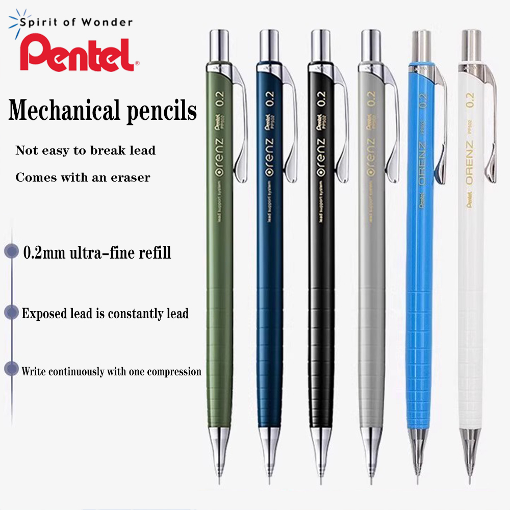 Japan Pentel Orenz 0.2mm Mecha - огляд і ціна Pentel Pen Energel