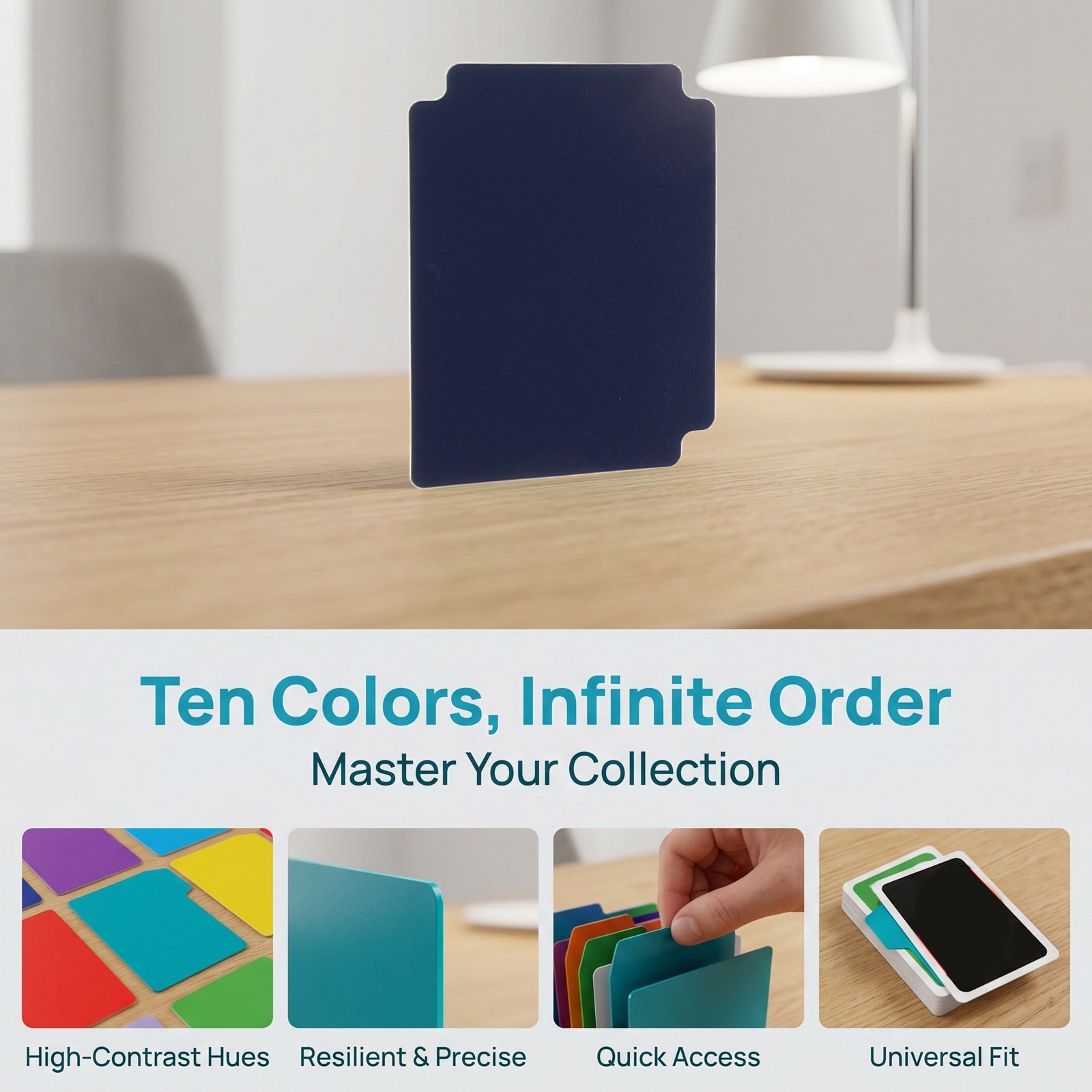50Pcs Trading Card Dividers Co - огляд і ціна Card Index Box
