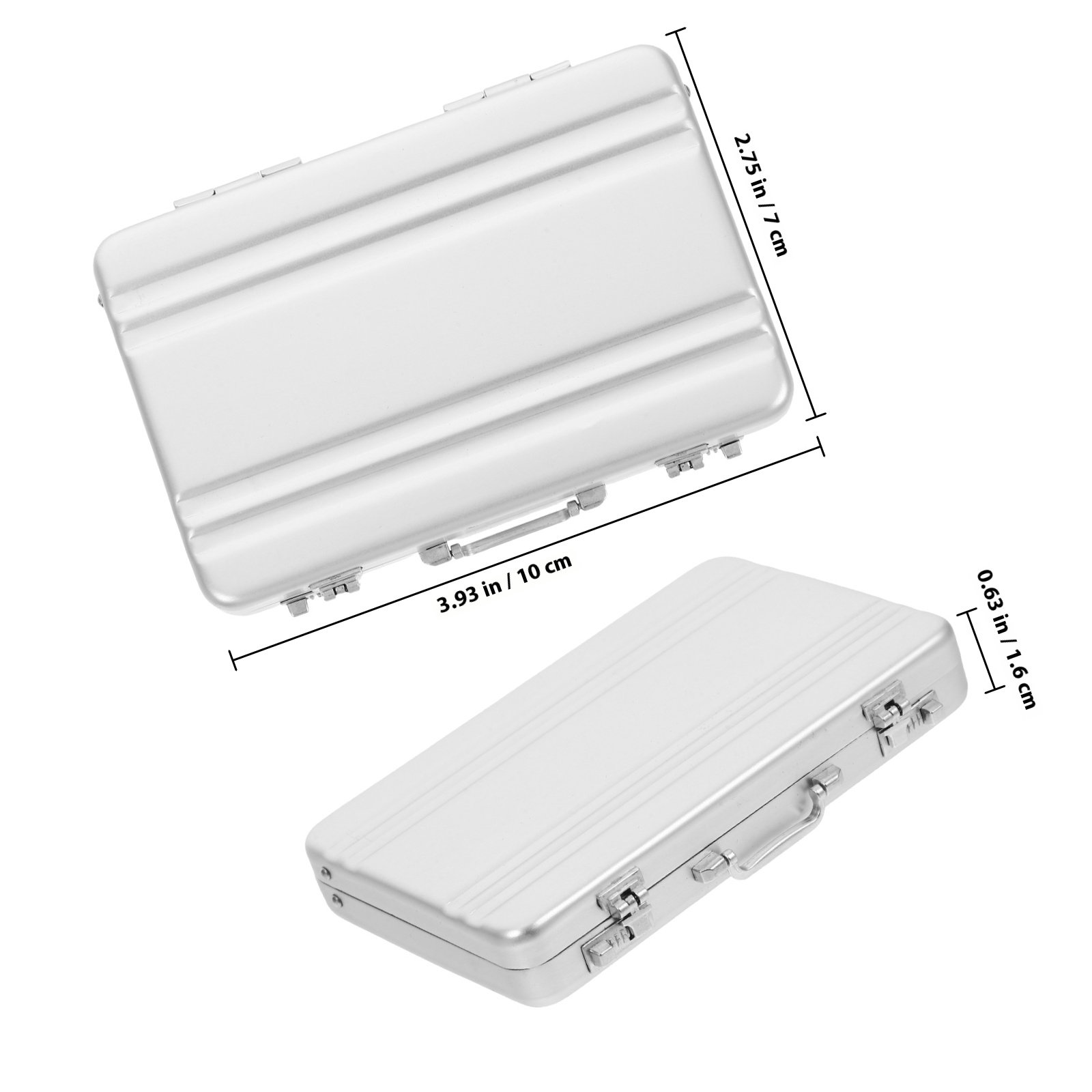 Slim Sturdy Aluminum Alloy Car - огляд і ціна Card Index Box