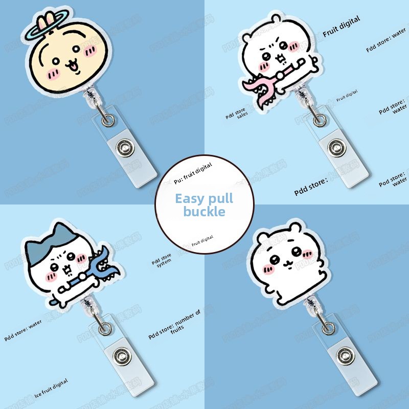 jiyi Retractable Badge Reel Ka - огляд і ціна Index Card Holder