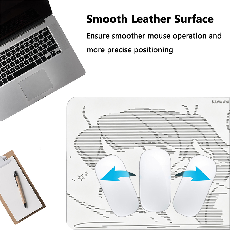 1Pcs Leather Mouse Pad Anime A - огляд і ціна Leather Desk Pad