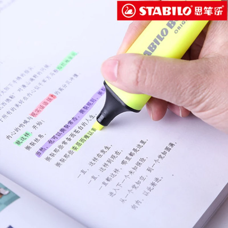 1 Pcs German STABILO Highlight - огляд і ціна Stabilo Marker Boss